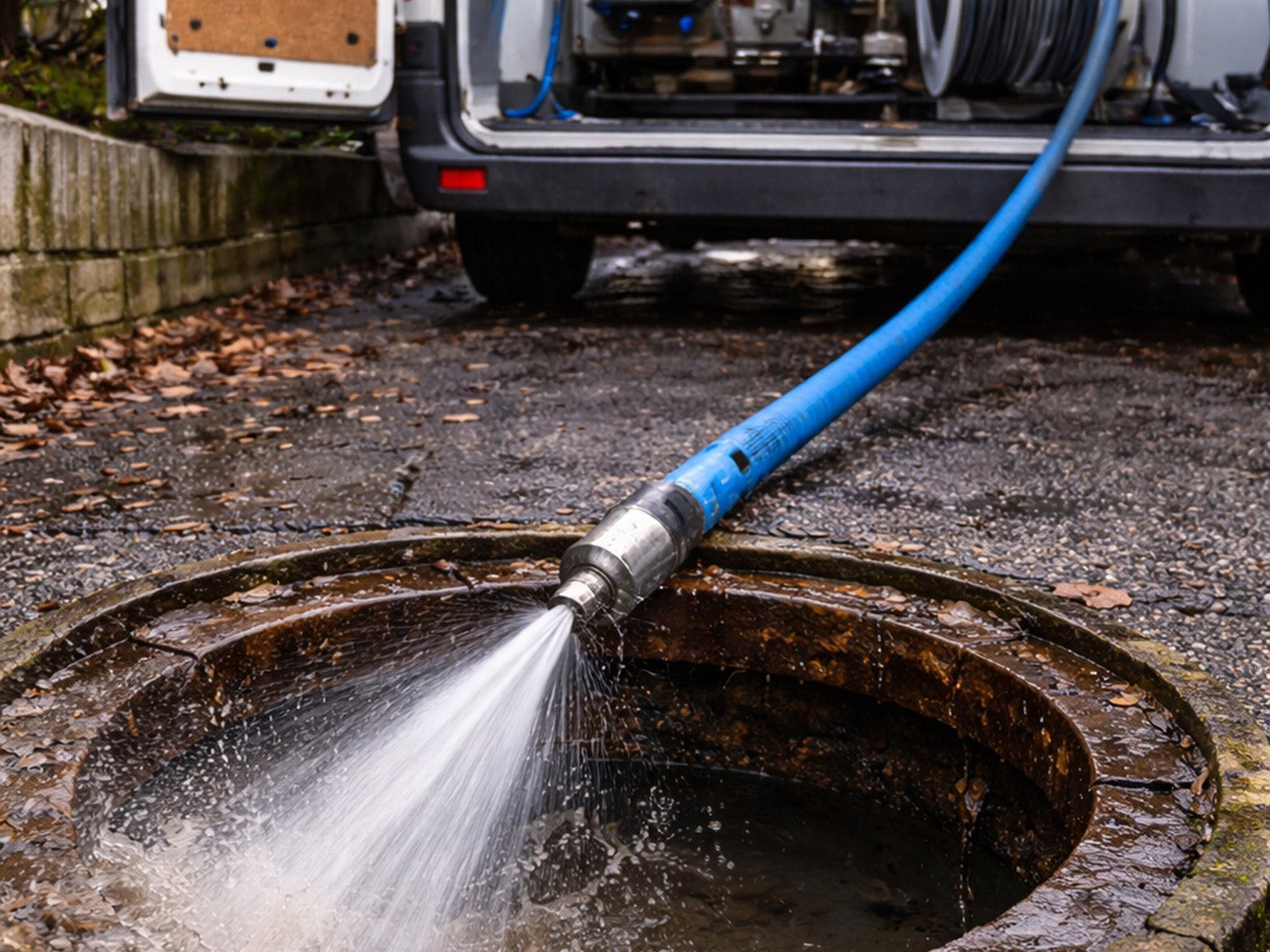 High-Pressure Drain Jetting in Glasgow & Paisley